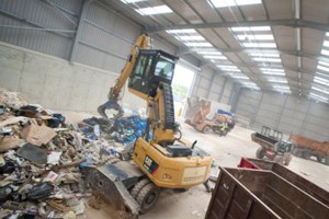 The Chilton facility will join Raymond Brown's waste network which includes a waste transfer station near Andover (pictured above)